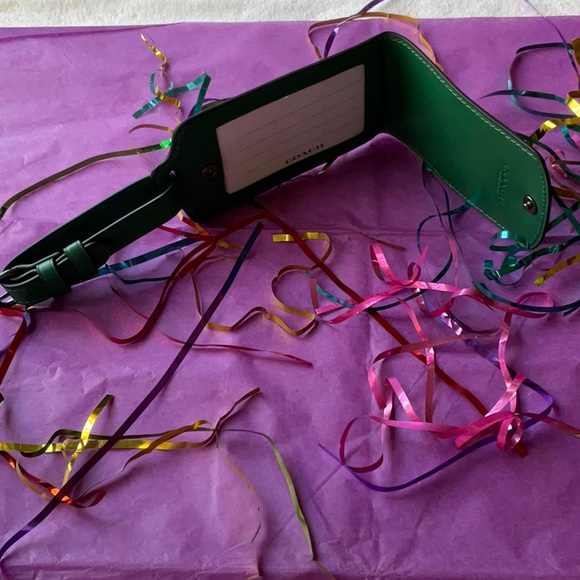 🧳 🏷 COACH LUGGAGE TAG 🏷🧳 NWT 🏷🧳 - Picture 13 of 16